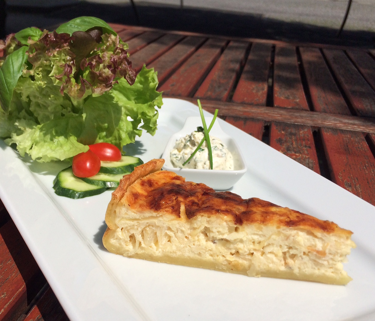 SWR 1 Pfännlemenü (Teil 2): Kartoffel-Buttermilchkuchen mit Fasskraut ...