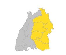 Bodensee-Oberschwaben, Donau-Iller, Franken, Neckar-Alb, Ostwürttemberg, Stuttgart
