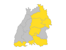 Bodensee-Oberschwaben, Franken, Hochrhein-Bodensee, Neckar-Alb, Ostwürttemberg, Stuttgart
