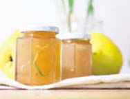 Apfel-Quitten-Konfitüre mit Zitronengras