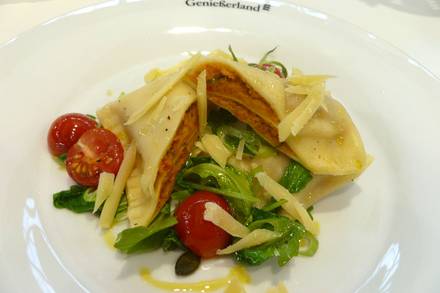 Kürbismaultaschen