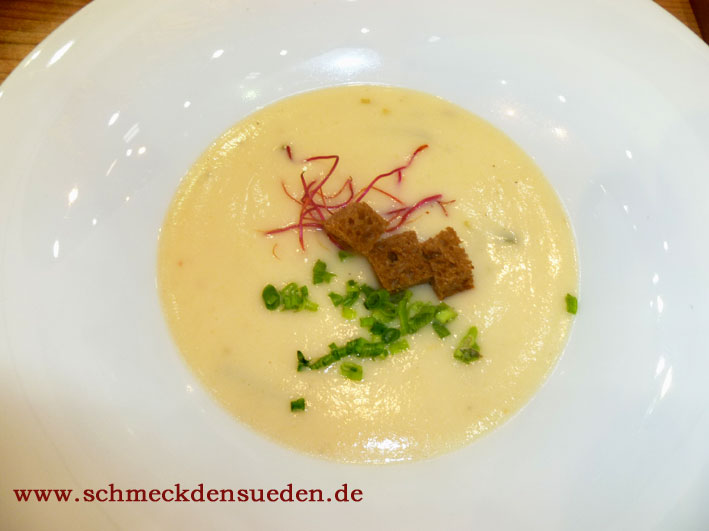 Tobinamburcremesuppe