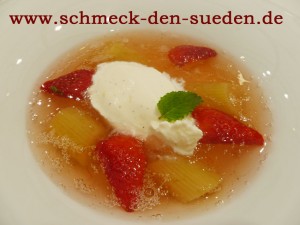 Traumhochzeit: Rharbarber & Erdbeeren – zwei Rezepte zum Verlieben…