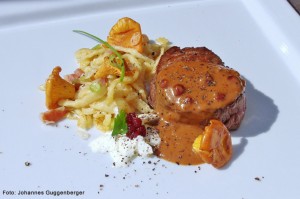 Rinderfilet an Whisky-Sauce
