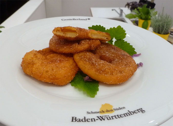 Apfelküchle (Rezept von der Kochwerkstatt Mannheimer Maimarkt 2014 ...