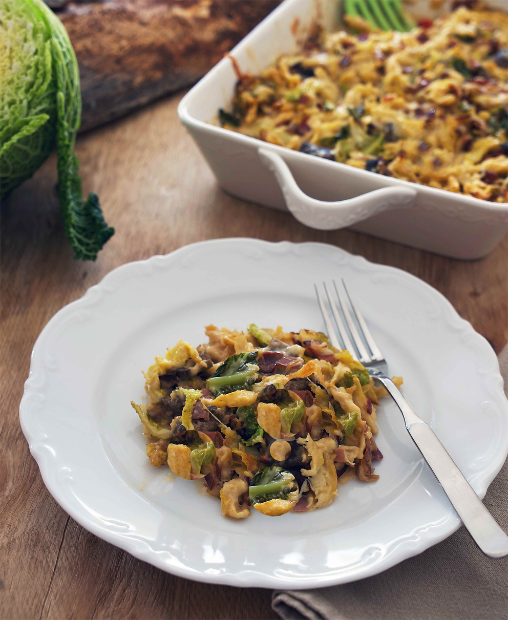 Spätzle-Wirsing-Auflauf mit Schwarzwälder Schinken – Schmeck den Süden