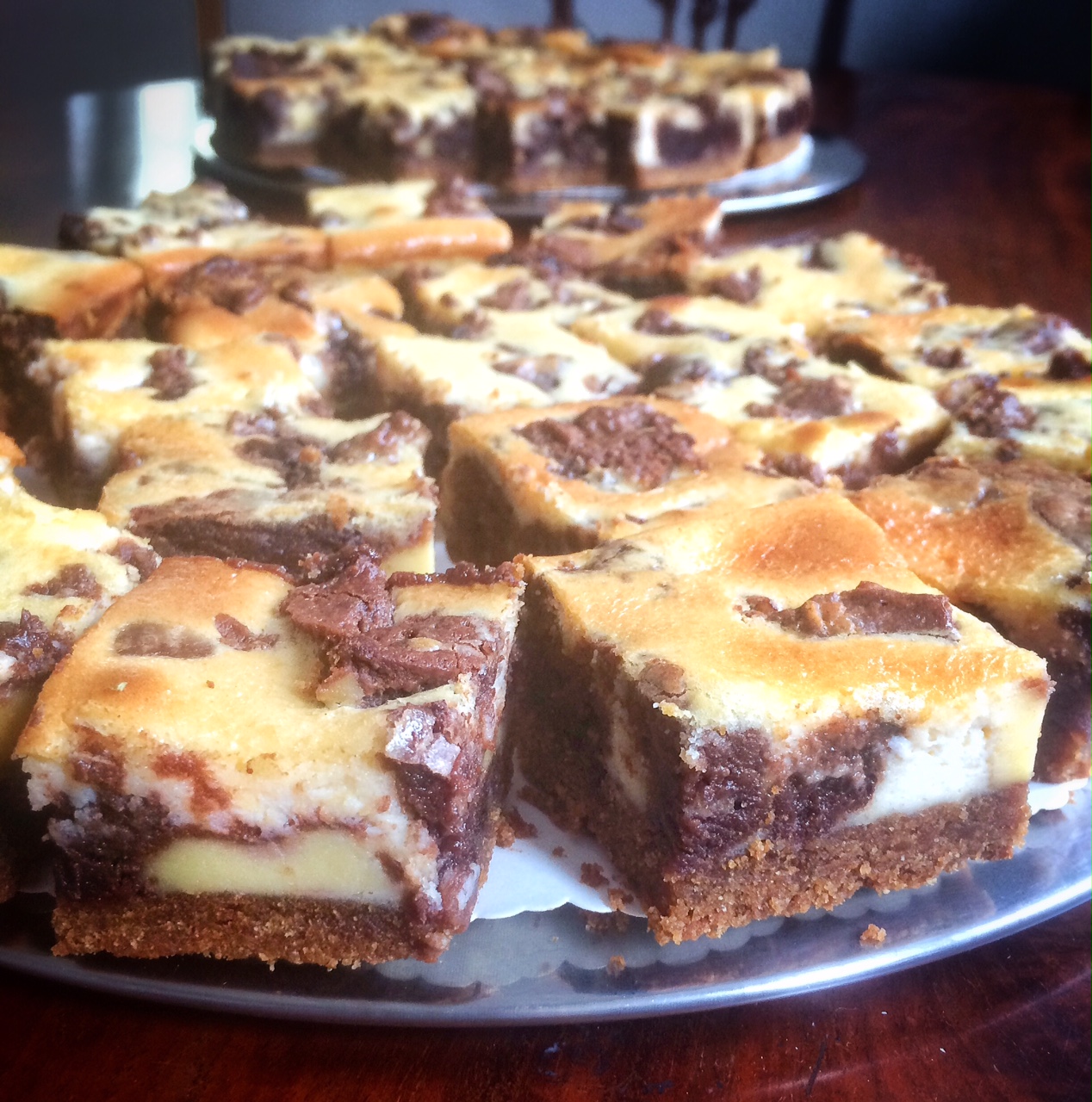 Marmorierte Schokoladen-Brownies – Schmeck den Süden