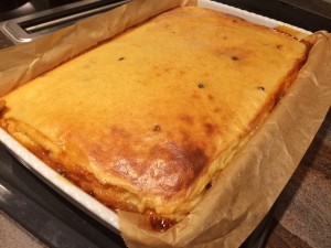 Karamellisierter Grießkuchen