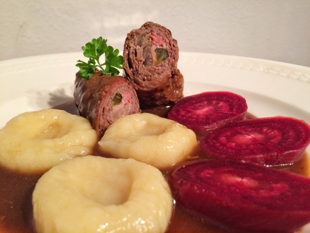 Soulfood auf süddeutsch – Rouladen und extrafeine Knödel