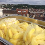 Ofen-Pommes mit würzigem Knuspercrunch