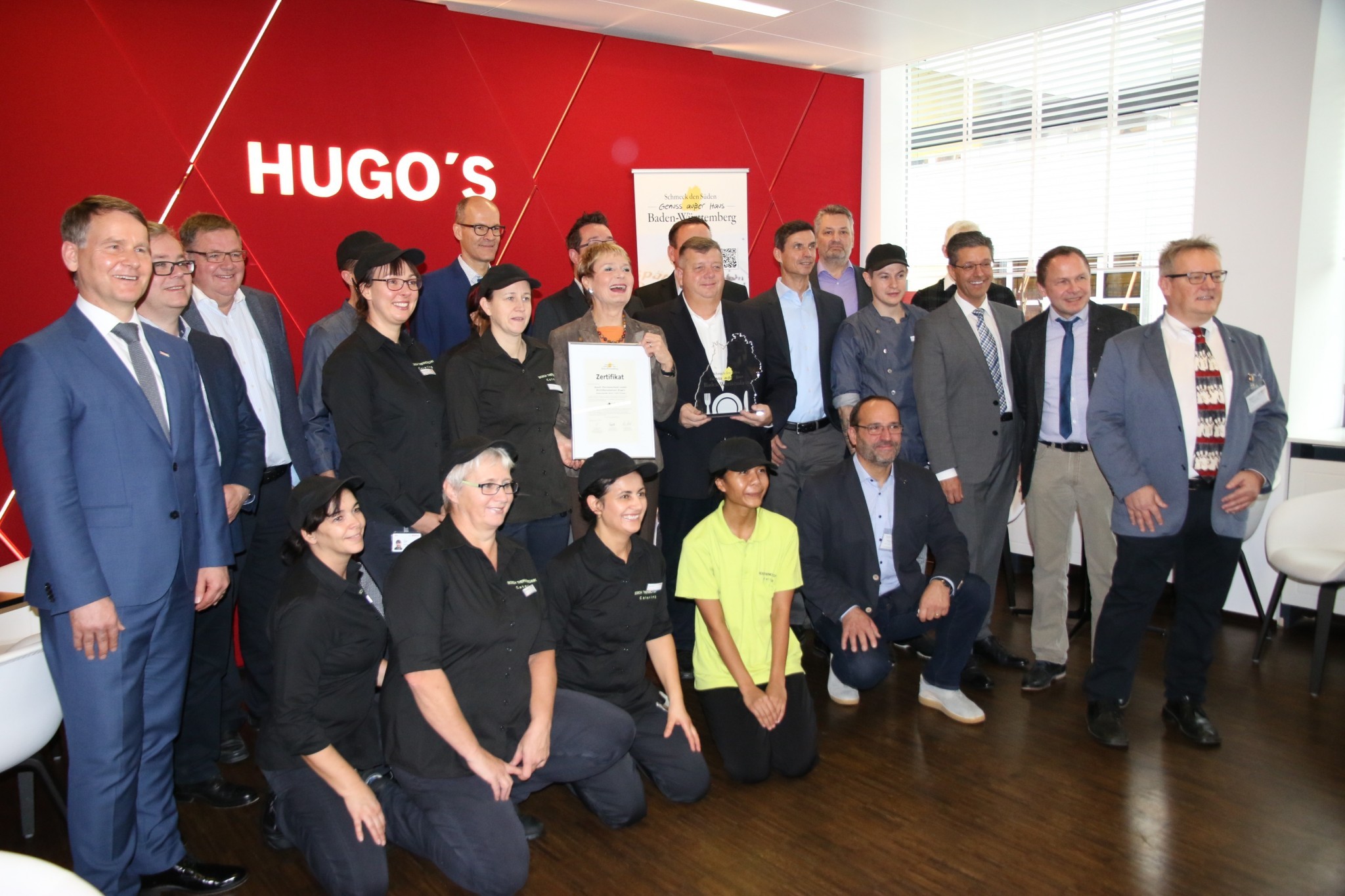 Bild Auszeichnung der Betriebsgastronomie Hugo’s bei Bosch Thermotechnik in Wernau