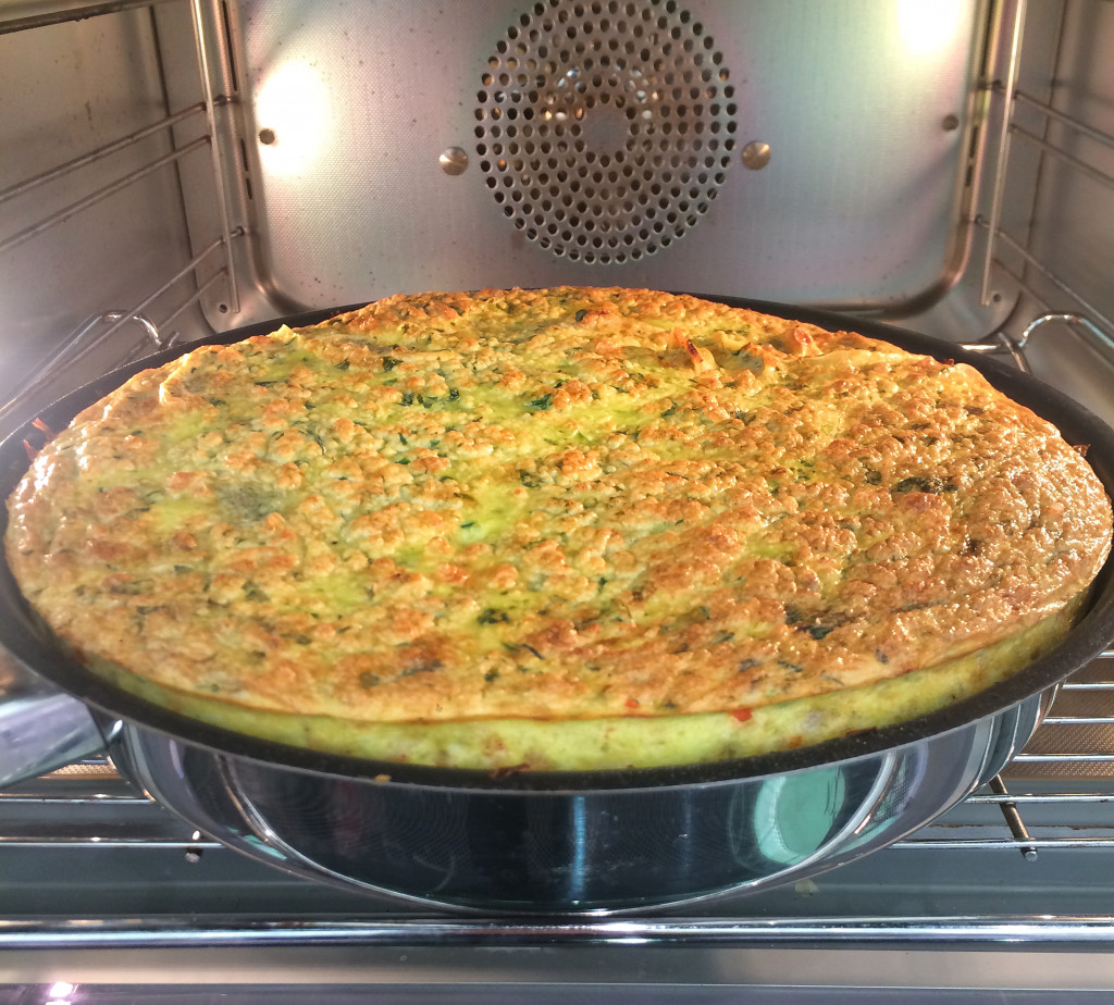 Allgäuer Maultaschentortilla mit Spargel & Emmentaler