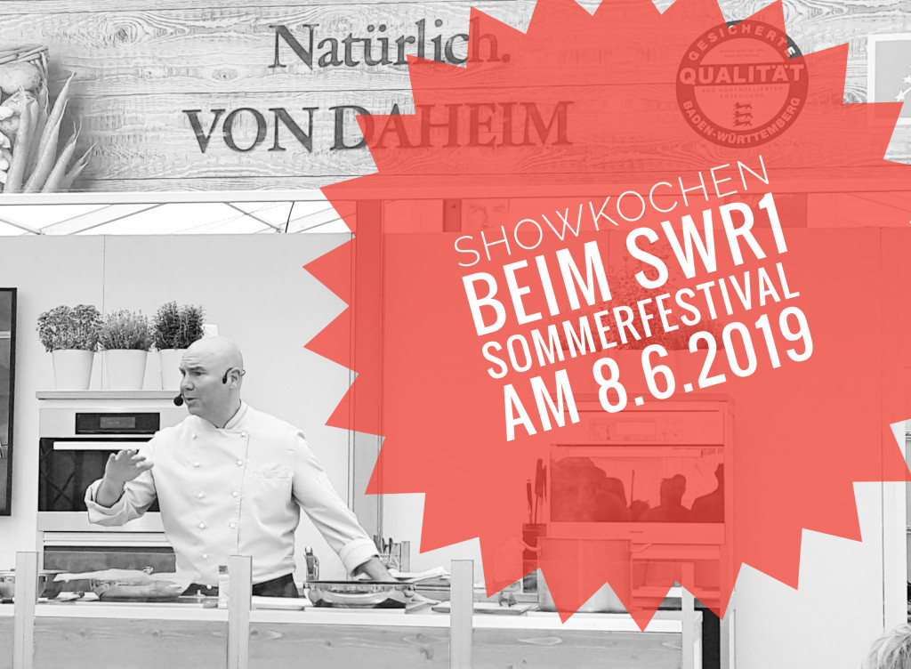 Livekochen beim SWR1 Sommerfestival