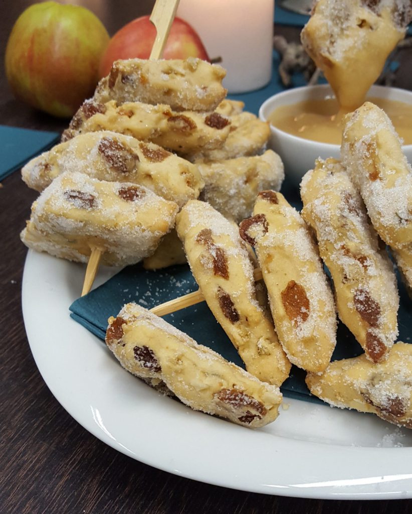 ‚Kaiserschmarrn‘ Mini-Stollen & Apfelmus