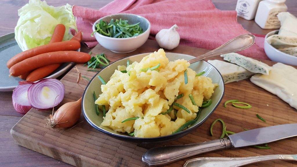 Köstlicher Kartoffelsalat zu Weihnachten