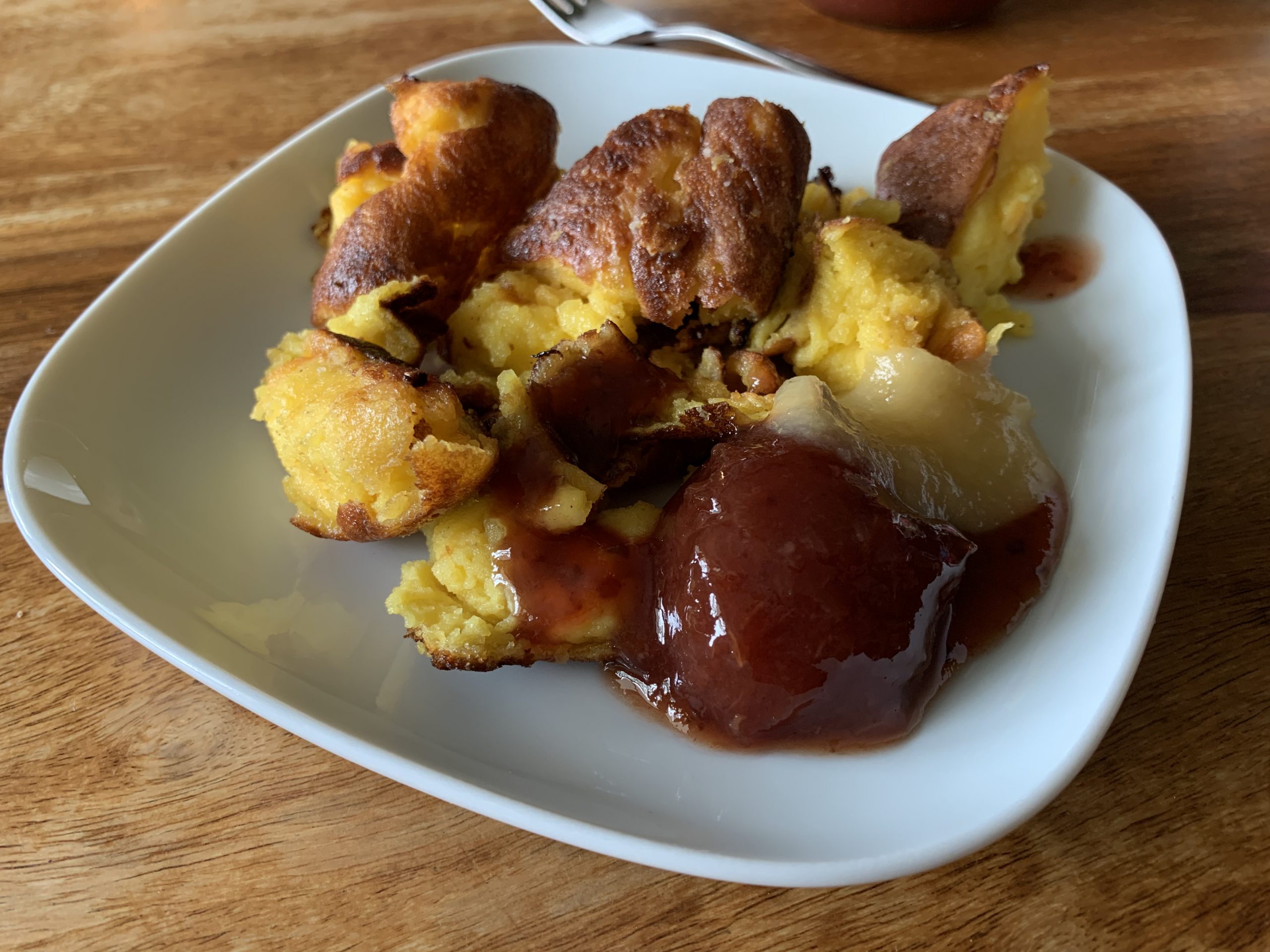 Luftiger Kaiserschmarrn aus dem Backofen