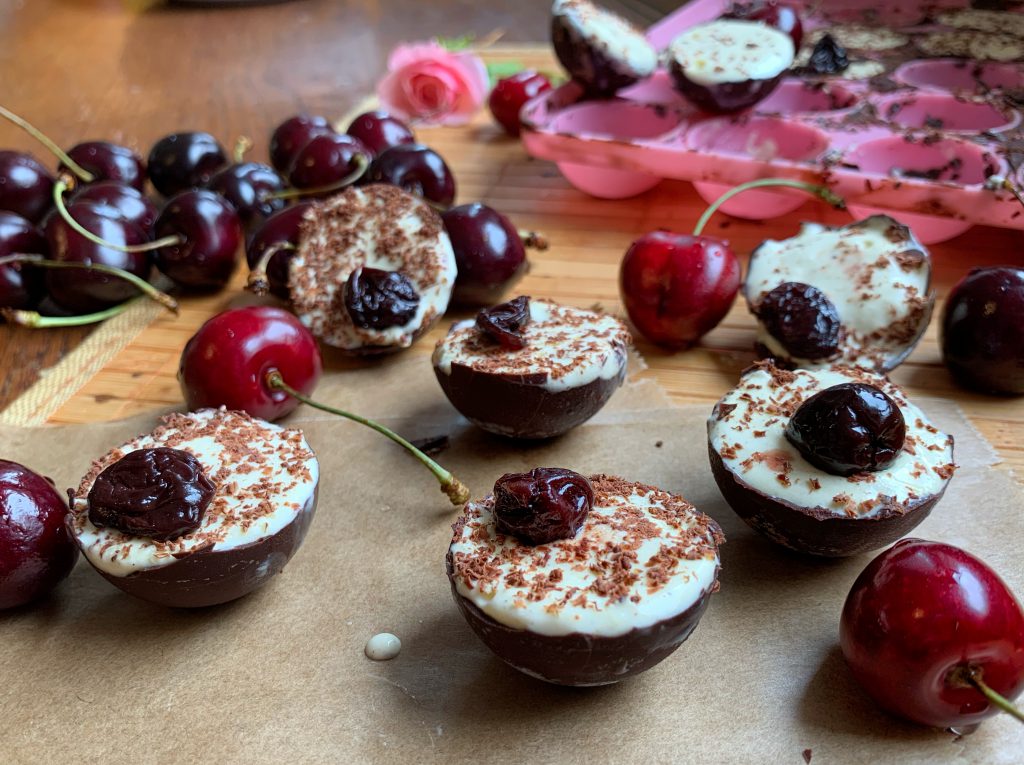 Eiskonfekt „Schwarzwälder Kirsch“