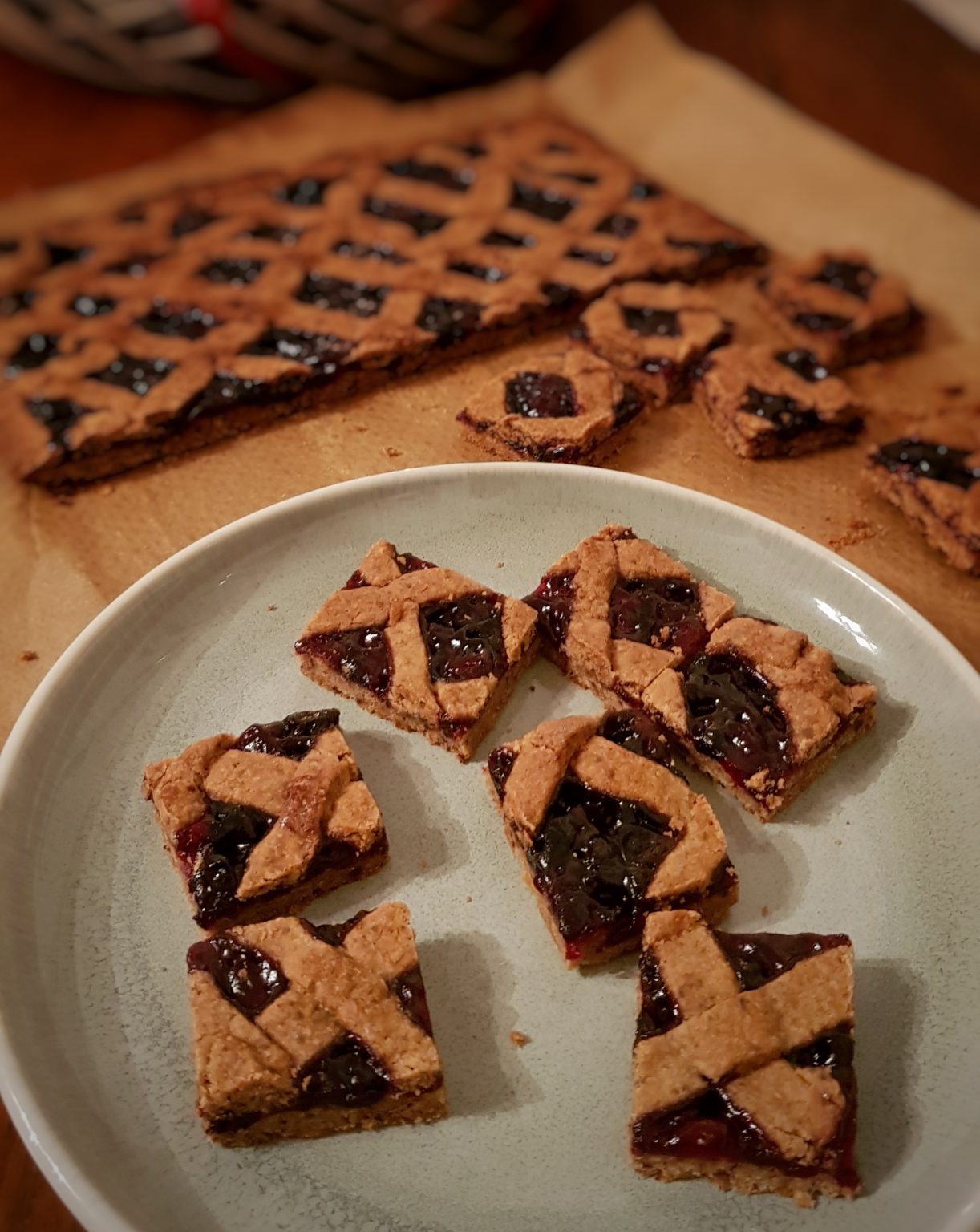 Weihnachtliche Linzer Schnittchen – Schmeck den Süden