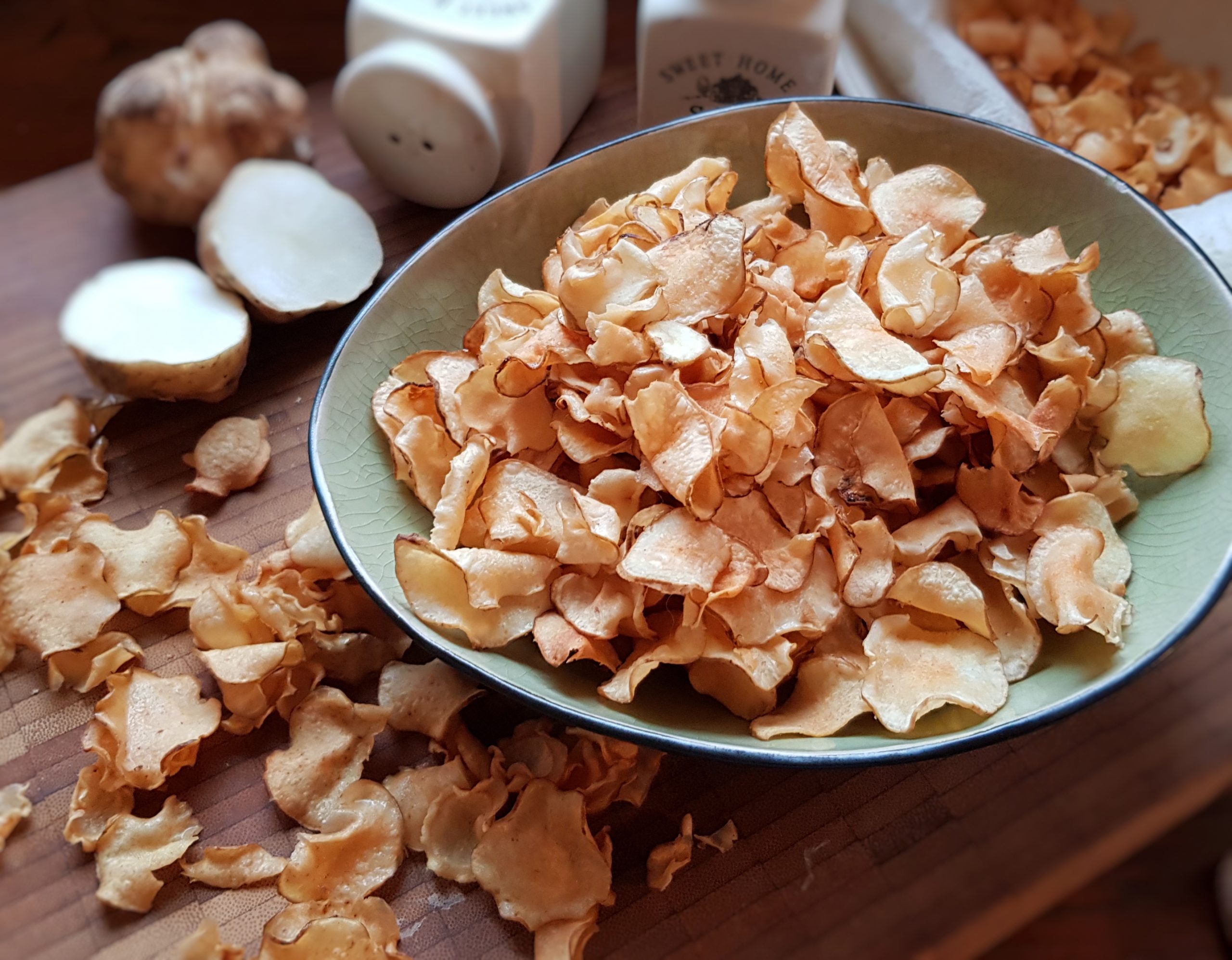 Knusprige Topinambur Chips