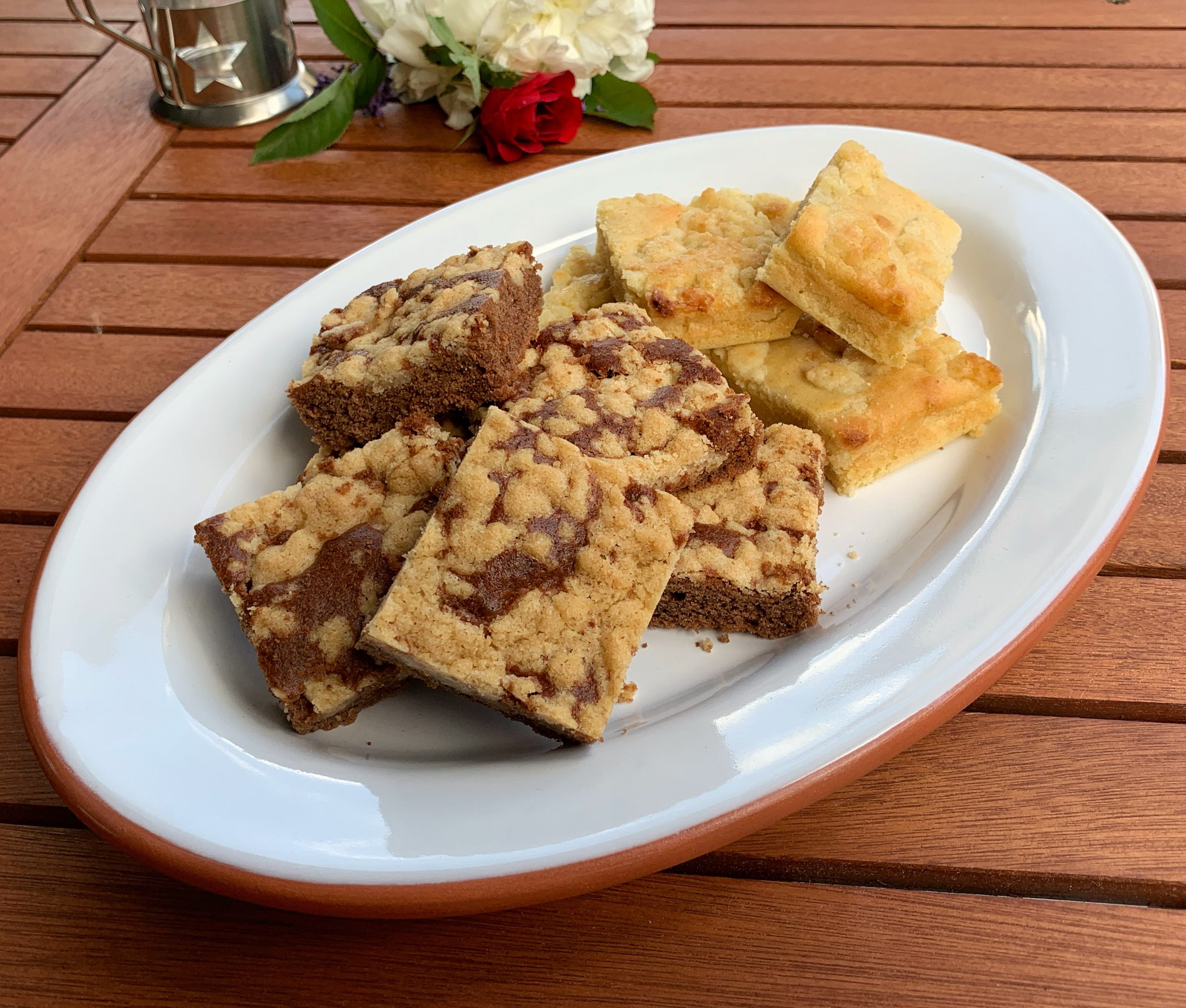 Dunkelbier- und Radlerkuchen mit Streusel