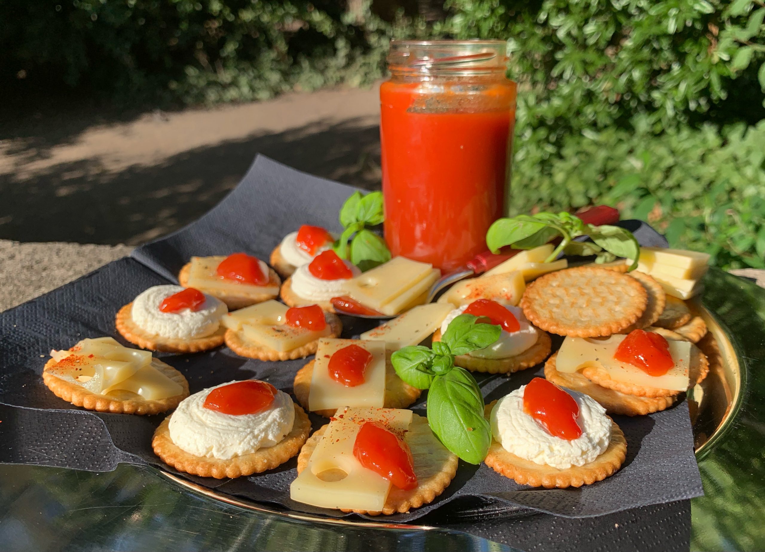 Süßes Tomatengsälz zu Herzhaftem