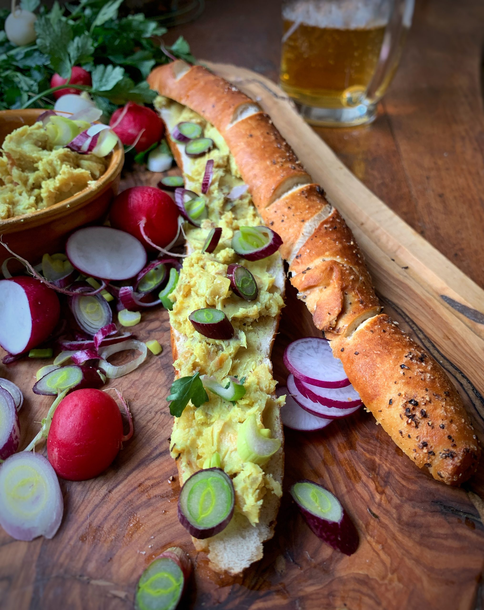 Griebenschmalz mit Apfel, Zwiebel, Curry &amp; Walnuss – Schmeck den Süden