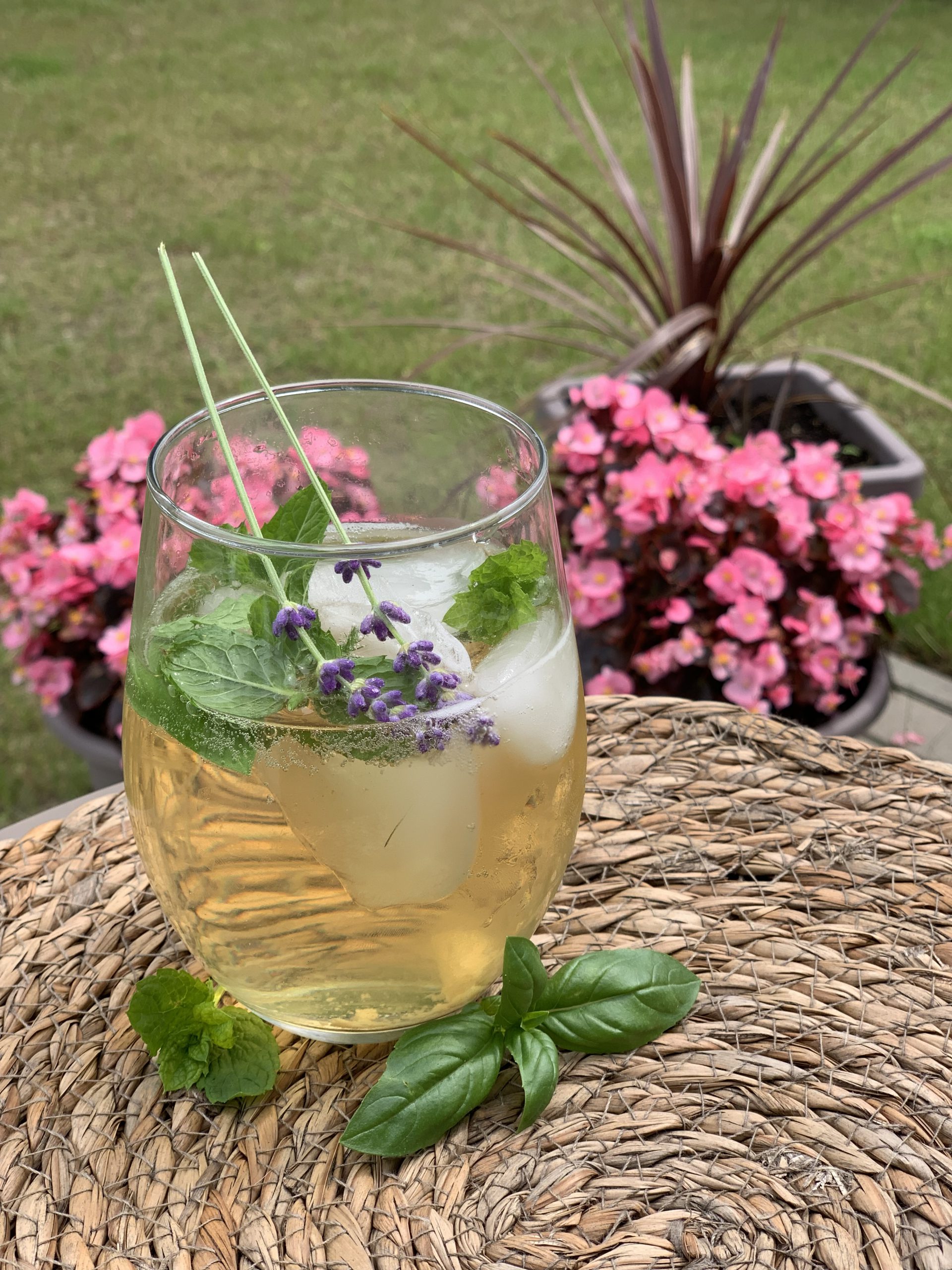 Birnen-Lavendelspritz „bleifrei“